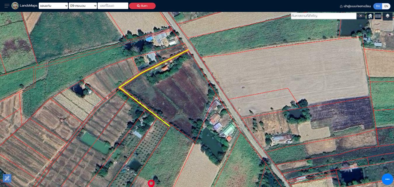 ขายที่ดินเขตอำเภอกระนวน 10 ไร่ 3 ตารางวา 5