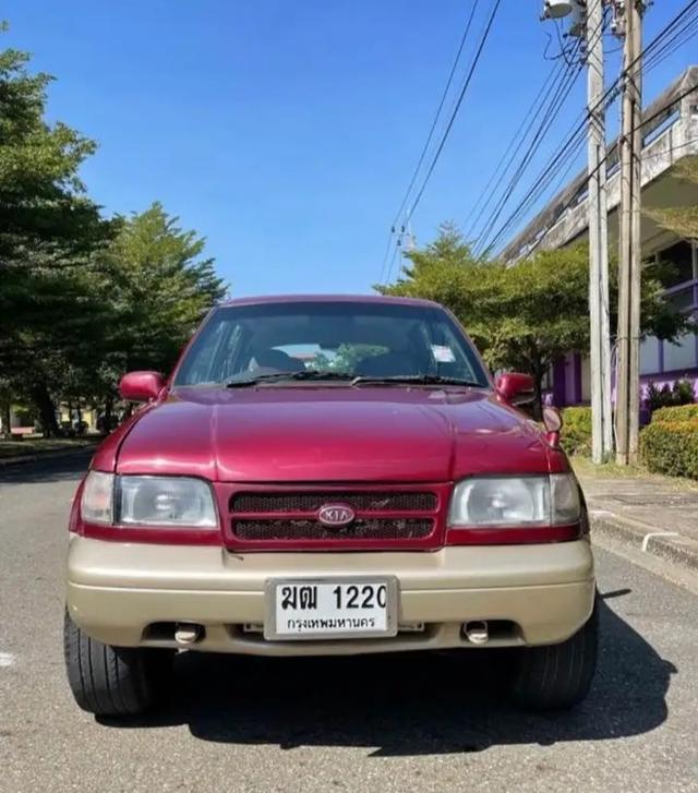 1996 Kia Sportage สีแดง 3