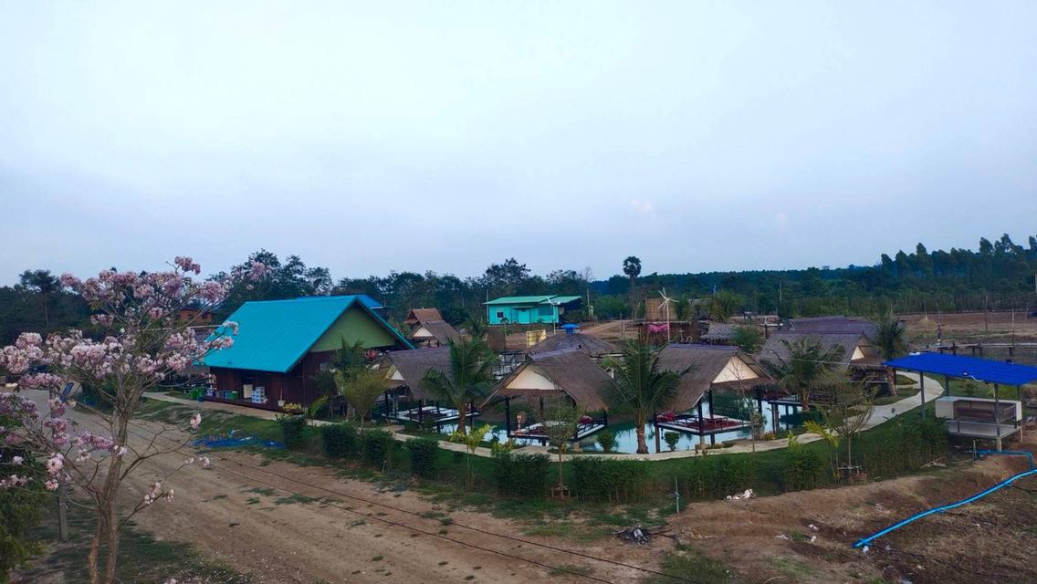 ที่ดินติดแม่น้ำปราจีนฯ พร้อมรีสอร์ท คาเฟ่ ร้านอาหาร เนื้อที่ 14 ไร่ 1