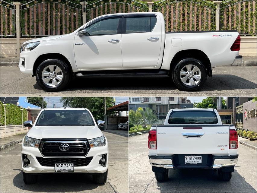 TOYOTA HILUX REVO DOUBLE CAB 2.4 J PLUS PRERUNNER ปี 2019 เกียร์MANUAL สภาพนางฟ้า