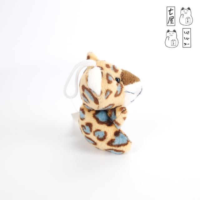 พวงกุญแจ ตุ๊กตา เสือดาว 🐆 【 Leopard ・Jaguar・Tiger 】 Mini Plush & Keychain ~ Petit 6 cm 🐾 รูปที่ 6