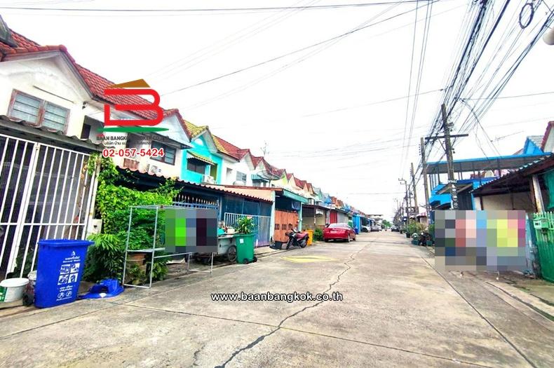 ทาวน์เฮาส์ เนื้อที่ 19 ตร.ว. หมู่บ้านวาสนา หทัยราษฎร์ 11 ถนนหทัยราษฏร์ แขวงมีนบุรี เขตมีนบุรี 3