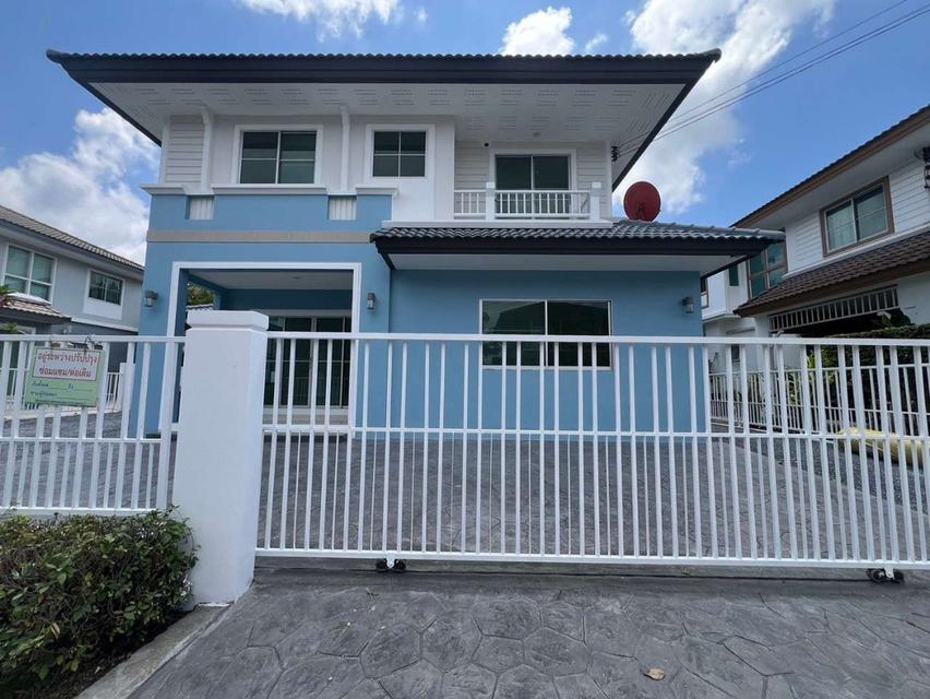 ขายบ้านเดี่ยวหมู่บ้านพฤกษ์ลดา ท่าข้าม-พระราม 2 รีโนเวทใหม่ พร้อมเข้าอยู่ ทำเลดี ใกล้เซ็นทรัลพระราม 2 1