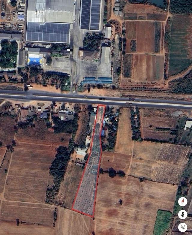 📌ขายที่ดินแปลงสวย ติดถนน ทำเลดี📌 📍ที่ตั้ง: ติดถนน4เลน บนมอตรงข้ามโรงแป้งโคกหินตั้ง ต.โคกเริงรมย์ อ.บำเหน็จณรงค์ จ.ชัยภูมิ ✅ เนื้อที่ 8 ไร่ 2 งาน 78 1