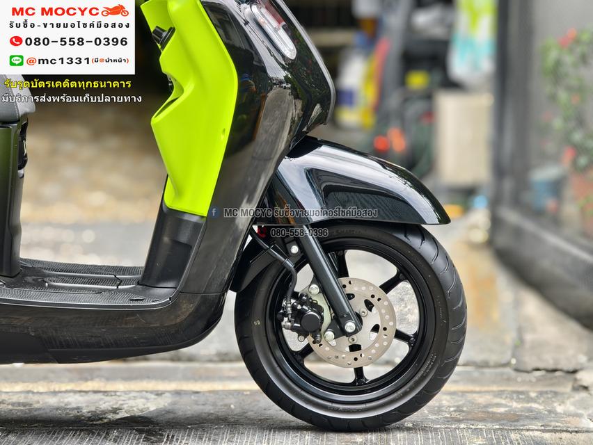 Fazzio 125 2022 วิ่ง3000โล รุ่นTop กุญแจรีโมท บุคเซอวิสครบ มีระบบYconnect NO1121 13
