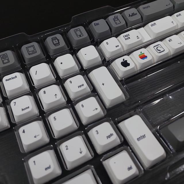 คีย์แคปภาษาไทย-EN Apple style XDA Profile PBT 6