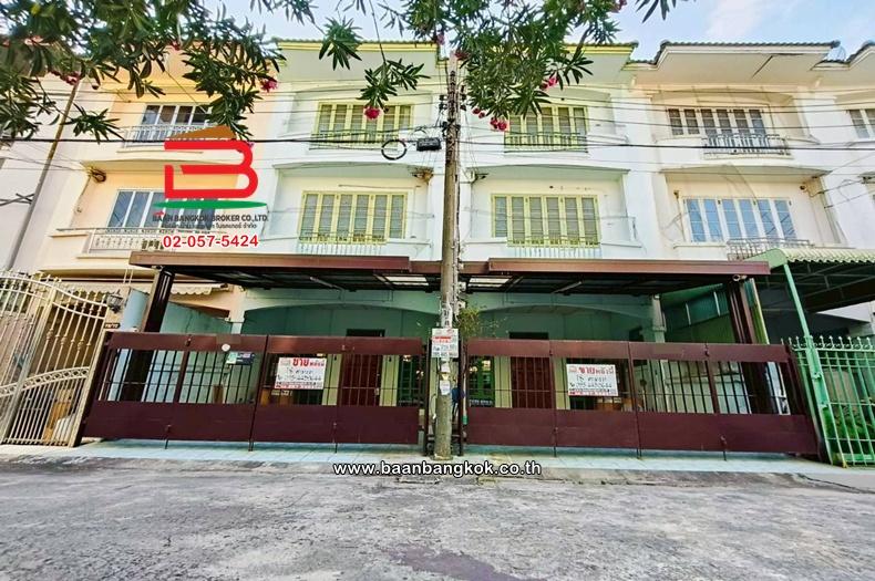 ทาวน์โฮม เนื้อที่ 18 ตร.ว. หมู่บ้านสรานนท์ (ติวานนท์-ปากเกร็ด 19) ถนนติวานนท์-ปากเกร็ด ตำบลบางพูด อำเภอปากเกร็ด นนทบุรี 1