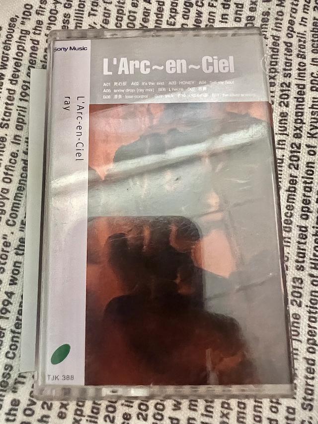 L'Arc-en-Ciel Ray ラルク アン シエル Cassette Tape Alternative J-Rock (1999) (ลิขสิทธิ์แท้)