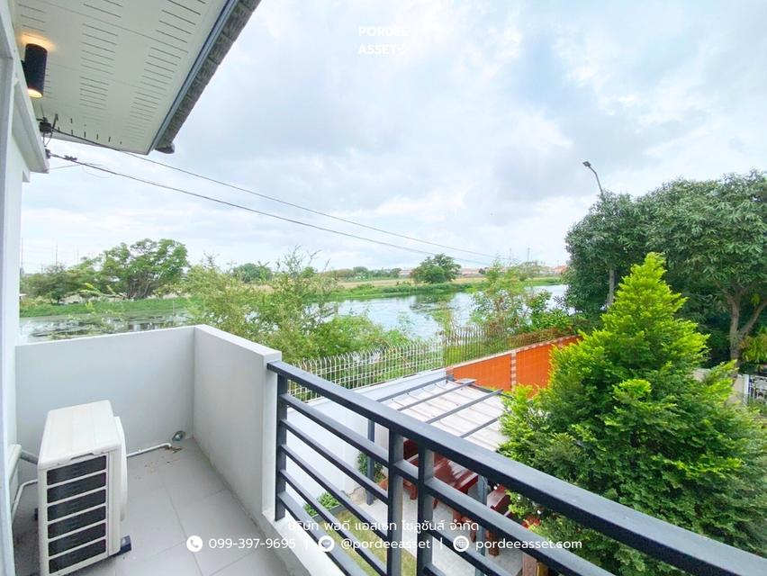 ให้เช่า!! บ้านแฝด 2 ชั้น เดอะวิลเลจ รังสิต-วงแหวน (ขนาด 45 ตร.ว. หลังมุม) ลำลูกกา คลอง5 ปทุมธานี : The Village Rangsit - Wongwaen  12