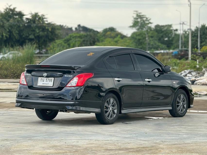 NISSAN ALMERA 1.2 Sedan 4dr E SPORTECH XTRONIC CVT FWD 1.2i. ปี 2019  สีดำ  เกียร์ออโต้ 5