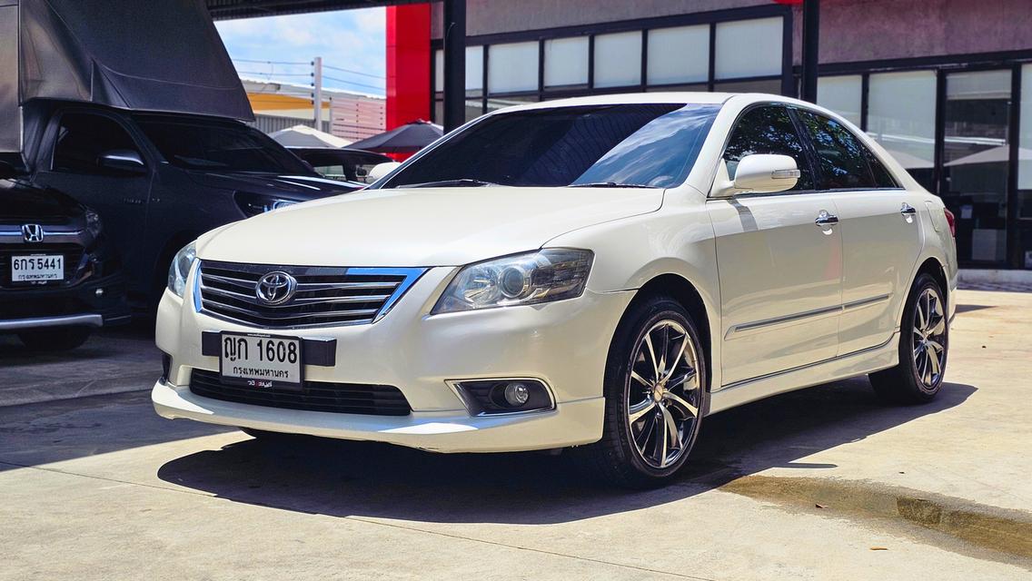 ขายรถ Toyota Camry 2.0G Extremo LPG ปี 2010 สีขาว เกียร์ออโต้