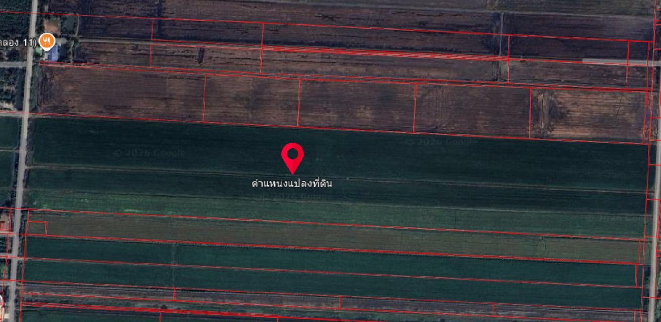 ขายที่ดินคลอง11 เนื้อที่121ไร่ 4