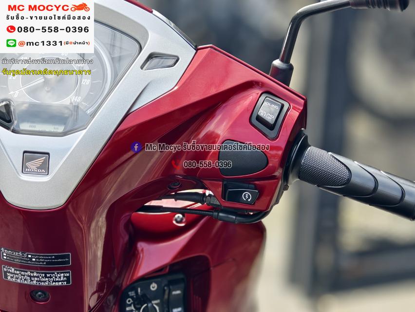 Lead 125i 2v 2022 วิ่ง1000โล รถบ้านแท้มือเดียว รถใหม่มาก เล่มเขียวชุดโอนครบ No1257 8