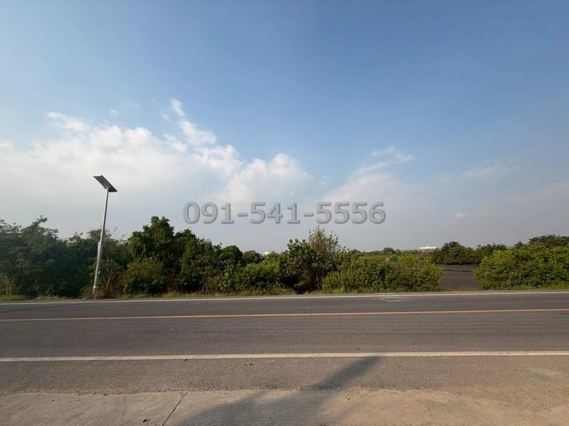 ขายที่ดิน 2 แปลงติดกัน 10 ไร่ ริมถนน ซอยประชาอุทิศ 90 สมุทรปราการ ที่ดินผืนใหญ่ แปลงสวย ทำเลศักยภาพ 6