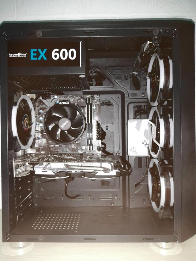 com game 💥 CPU RYZEN5 2600 + RX 570 OC 8 GB + RAM 16 GB + SSD 256 GB 💥 5