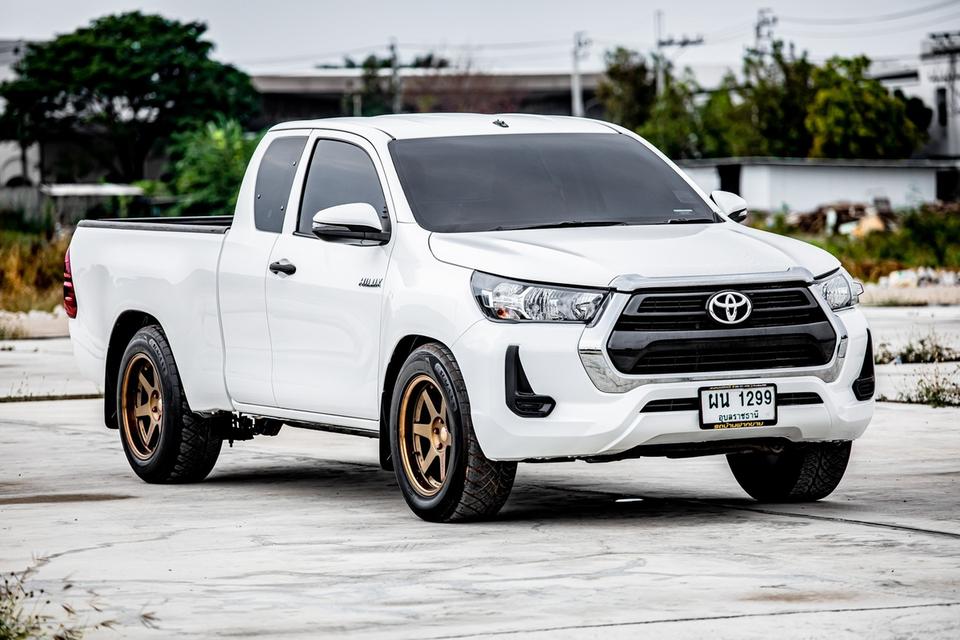 #TOYOTA HILUX #REVO 2.4 ENTRY Z EDITION SMART CAB ปี 2021 สีขาว  3