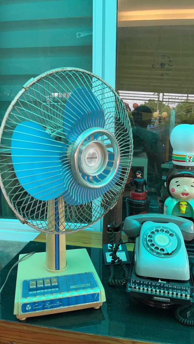 พัดลมโบราณ ยี่ห้อโตชิบ้า