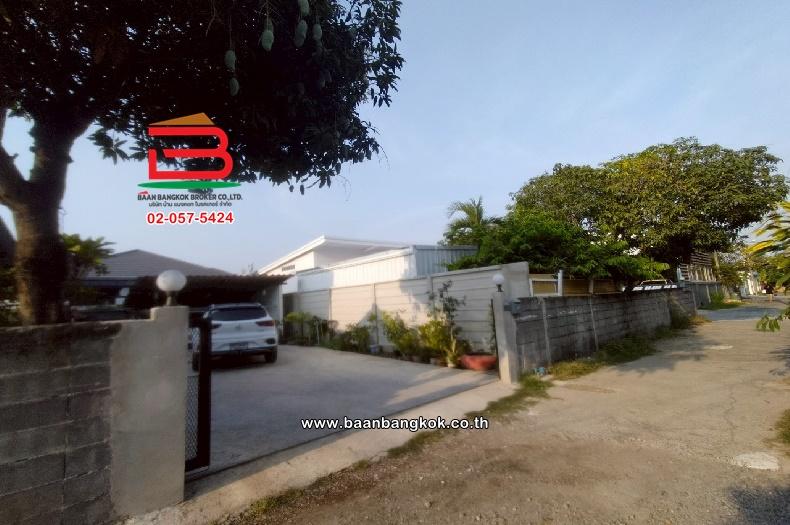 ที่ดินพร้อมบ้านเดี่ยว ซอยสายไหมพัฒนา (ซ.สายไหม 17) เนื้อที่ 78 ตรว. ใกล้ตลาดเอซีสายไหม เขตสายไหม 3