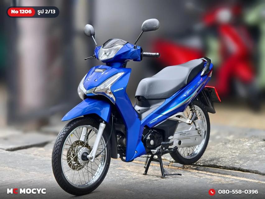 Honda Wave 125i 2018 สตาดมือ เครื่องเดิมเสียงเงียบ ใช้งานได้ปกติ มีเล่มเขียวชุดโอนให้ครบ No.1206 รูปที่ 3