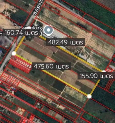 ขายที่ดินเปล่าทำเลดีผัง EEC สีม่วงลาย พิกัด พนานิคม นิคมพัฒนา ระยอง เนื้อที่ 47-3-00 ไร่ (โฉนด 2ใบ) 3