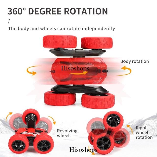 รถตีลังกา 4WD VEHICLE ROLL ลาย Squid Game รถเล่นมือ กลับหัวหมุนได้ 180° ของเล่นมาใหม่จากหนังดัง 2