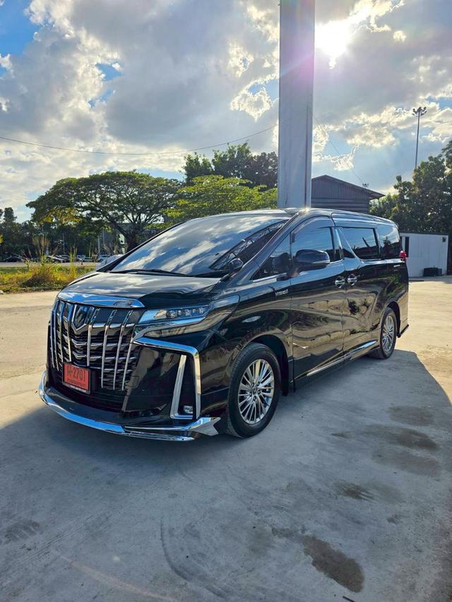 Toyota ALPHARD SRC E-Four สีดำ ปี 2019 ไมล์ 90,000 กม.