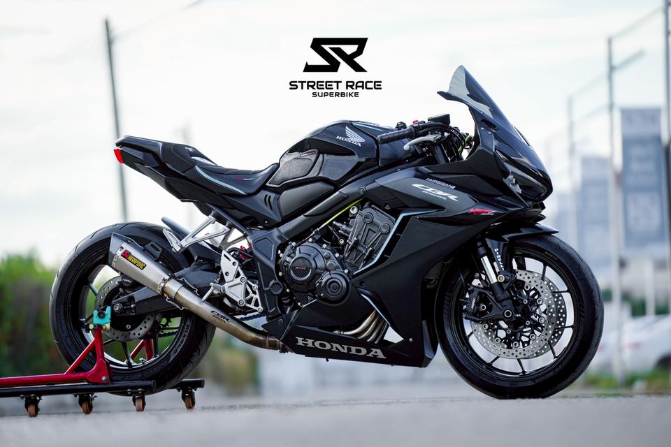 🔥 เข้าใหม่! CBR650R ปี 2023 แต่งเต็ม หล่อขั้นสุด! 🔥 🏍️ Honda CBR650R | ปี 2023 | สีดำ-ฟ้า สปอร์ตดุดัน ขี่แล้วสะดุดตาทุกมุม! 15