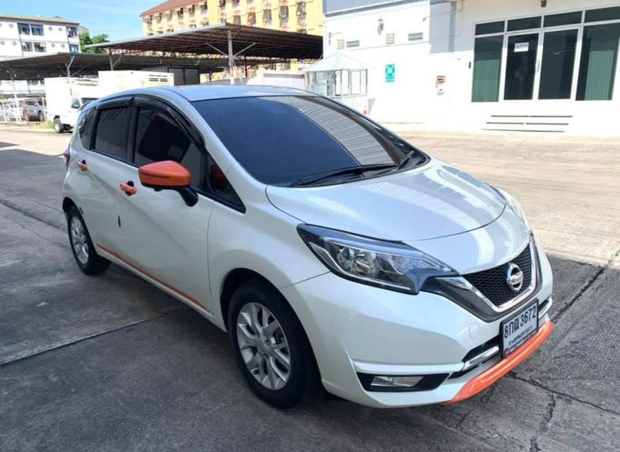 NISSAN NOTE 1.2V รุ่น Top สุด สีทูโทน ปี 2019 2