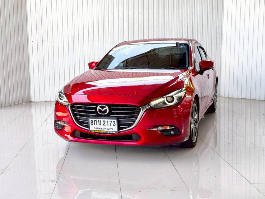 MAZDA MAZDA3 2.0 S ปี 2019 โฉม ปี14-19 4Dr สีแดง เกียร์ Auto เครื่องยนต์ เบนซิน เลขไมล์ 167,980 Km.