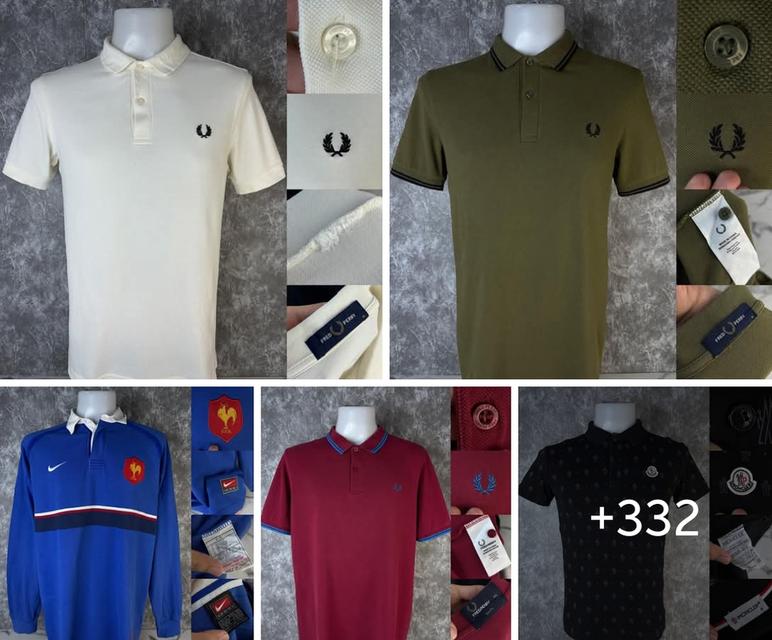 ชุดใหม่ 144 วันนี้เปิดประมูลเสื้อคอปกมือสองรวมแบรn ปิดประมูล วันที่ 3 มีค 69