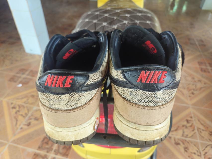 Pre-owned Nike Dunk Low PRM Brown Snakeskin Men’s Sz 9.5 (FJ5434-120) รูปที่ 2
