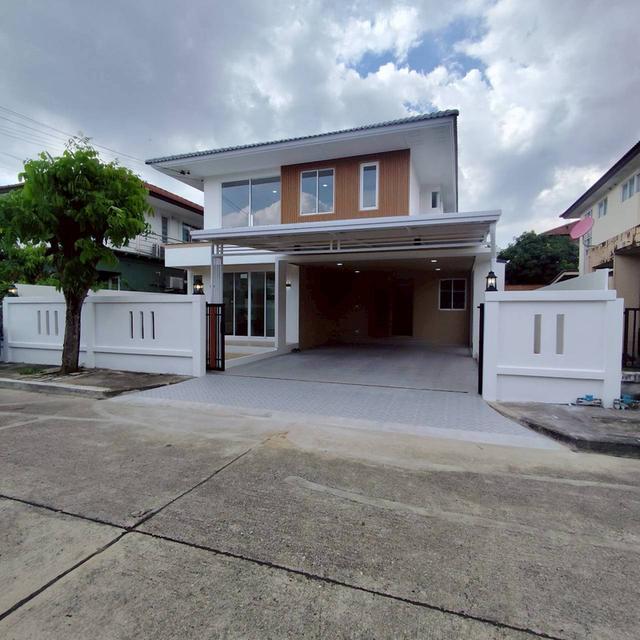 ขายบ้านเดี่ยว2ชั้น หมู่บ้านสัมากร มีนบุรี เฟรส3 62ตรว.4ห้องนอน 3ห้องน้ำ 1