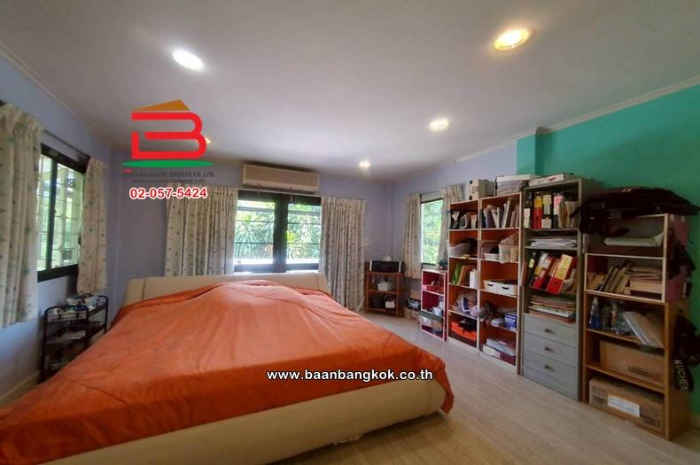 บ้านเดี่ยว เนื้อที่ 119.8 ตร.ว. หมู่บ้านผกามาศ (ปรีดีพนมยงค์ 14) ถนนสุขุมวิท แขวงประเวศ เขตประเวศ 9