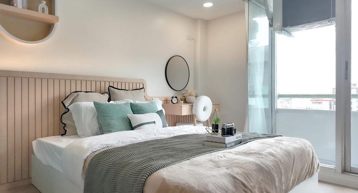 Condo City Villa Ladprao 130 ใกล้รถไฟฟ้าสีเหลือง ลาดพร้าว 101 ห้อง 33 ตารางเมตร ชั้น8 ตึกF ตกแต่งครบ 4