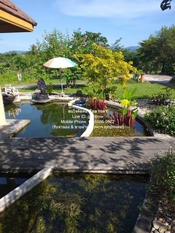 ที่ดิน ขายบ้านสวนสไตล์รีสอร์ตบาหลี แม่แตง จ.เชียงใหม่ (ติดถนนหลัก และด้านหลังติดคลองธรรมชาติ) 5-2-46 ไร่ ราคา 22 ล้าน HO 6