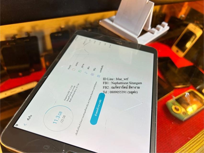 Samsung Tab S2 จอ8นิ้ว ใส่ซิมโทรได้ 4G สภาพสวยโหลดแอพได้ ใช้งานปกติ 6