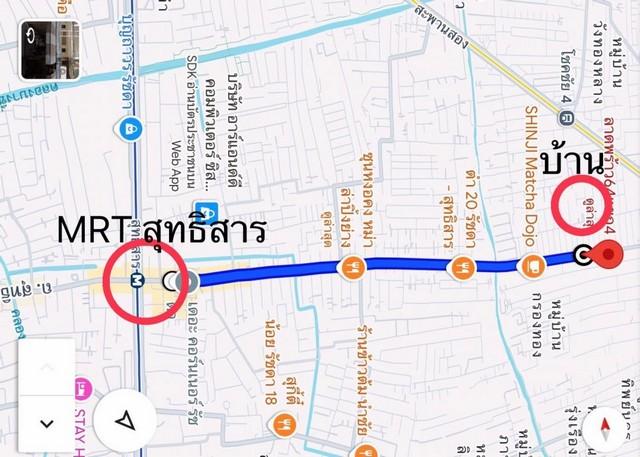 ให้เช่าบ้านเดี่ยว 1 ชั้น 50 ตรว. 3 ห้องนอน ย่านรัชดา ใกล้ MRT สุทธิสาร 4