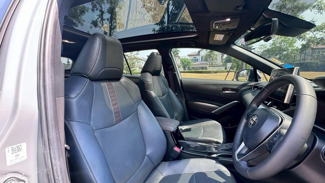 รหัสรถ TPV9973 🎊 Toyota Corolla Cross 1.8 HEV Premium Luxury  🎊 2024 รูปที่ 11