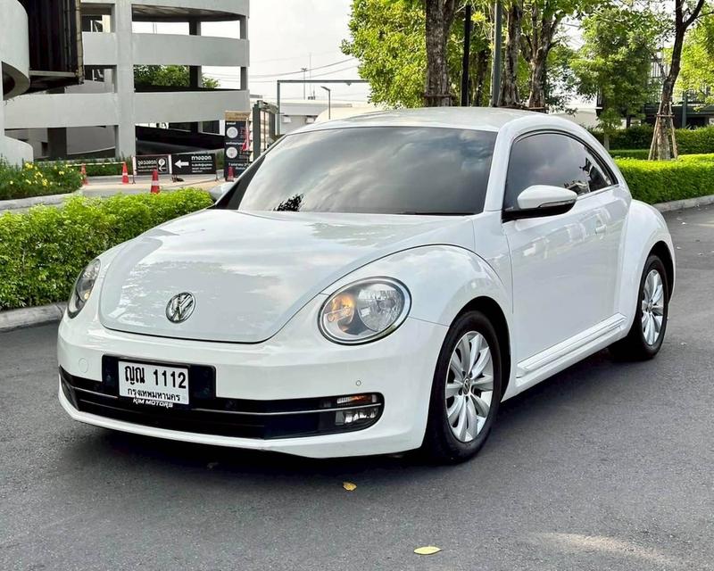 VOLKSWAGEN NEW BEETLE 1.2 TSI Turbo สีขาว ปี 2012 จด 2013