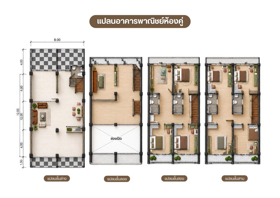 ทำเลดี ติดถนนใหญ่! มองเห็นง่าย เดินทางสะดวก 2