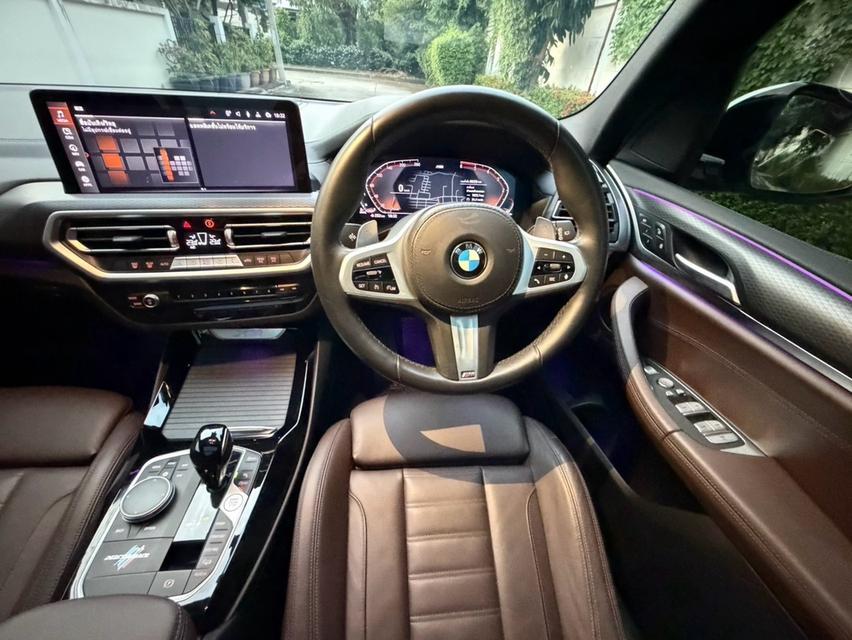 (แจ้งรหัสรถ AP9870) BMW X3 xDrive20d M Sport Lci ปี 22 สีขาว รูปที่ 13