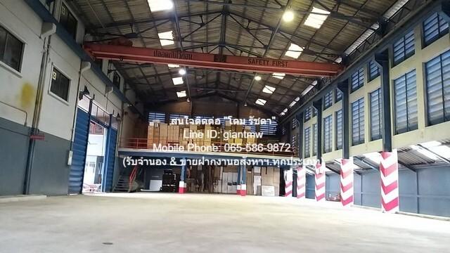 ให้เช่าโกดัง (โรงงาน) พร้อมสำนักงาน (มี ใบ ร.ง.4) 0-2-48 ไร่ (บางเสาธง, จ.สมุทรปราการ) 2
