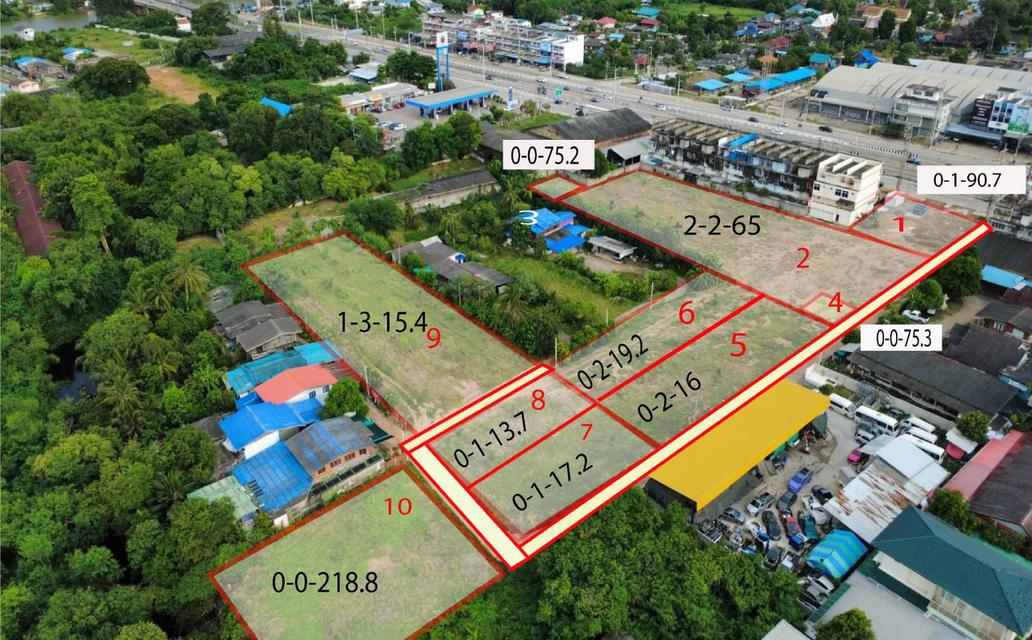 ขายด่วน! ที่ดินทำเลทองติดถนนเพชรเกษม จ.ราชบุรี (ถมแล้วทั้งแปลง) 10