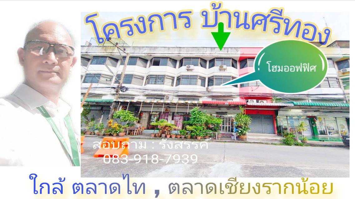 🚨 แค่ 2 ล้าน! ตึก 3.5 ชั้น ทำเลทอง ใกล้ธรรมศาสตร์-ตลาดไท 📍 โครงการบ้านศรีทอง – เชียงรากน้อย บางปะอิน อยุธยา 3