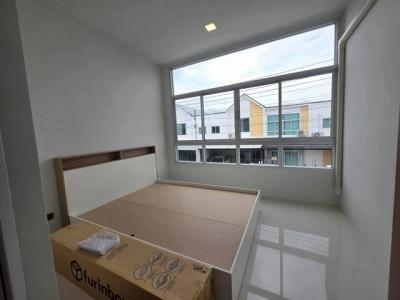 บ้านให้เช่า หมู่บ้าน The Gable บ้านบึง ทำเลดี โซนบ้านบึง ใกล้แยก M16 บ้านสวย ตกแต่งครบ พร้อมเข้าอยู่ 3
