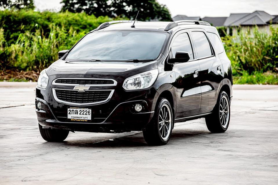 Chevrolet Spin 1.5 LTZ สีดำ ปี 2013 เกียร์ออโต้ 7 ที่นั่ง สภาพดี
