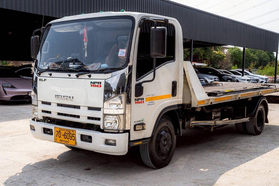 (แจ้งรหัสรถ 67GG6095) รถสไลด์ Isuzu NPR150 6ล้อยางใหม่ ปี 2010