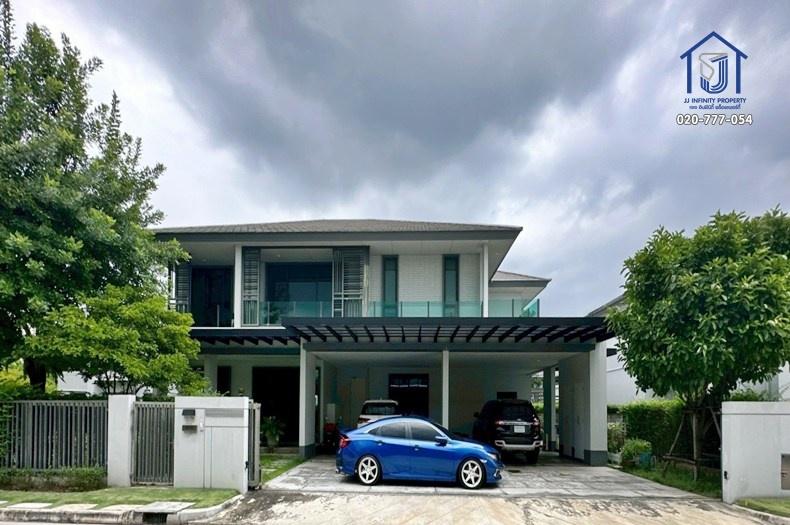 ขายบ้านเดี่ยว 2ชั้น บุราสิริ วัชรพล ถนนสุขาภิบาล5 ใกล้ทางพิเศษฉลองรัช (ด่านสุขาภิบาล5) 190 ตารางวา หลังมุม ติดสวน  3