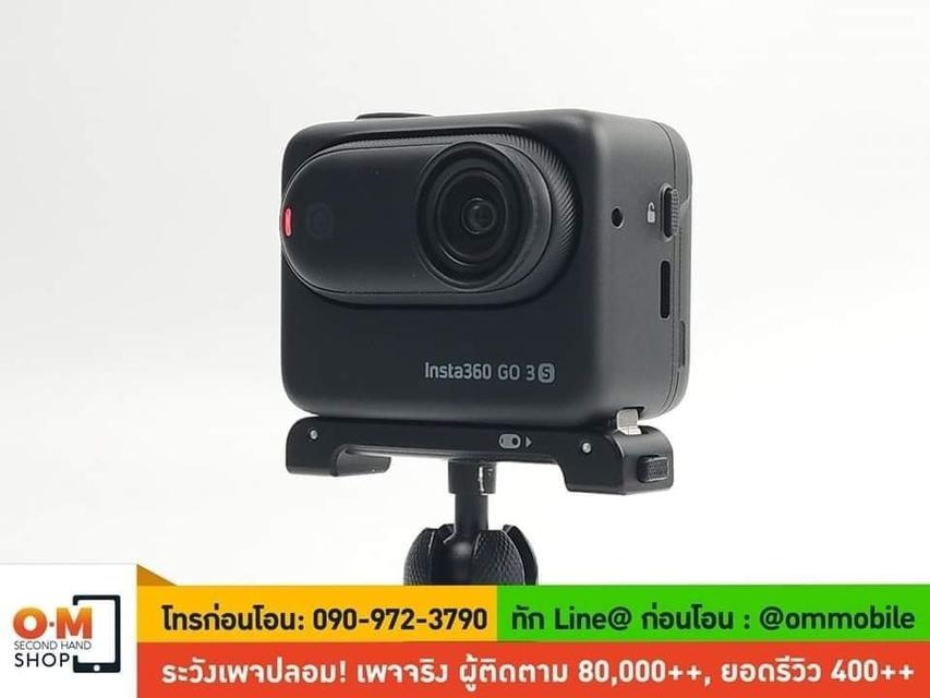 ขาย/แลก Insta360 Go 3S สี Midnight Black ความจุ 128GB ศูนย์ไทย สวยครบกล่อง เพียง 11,990 บาท 6