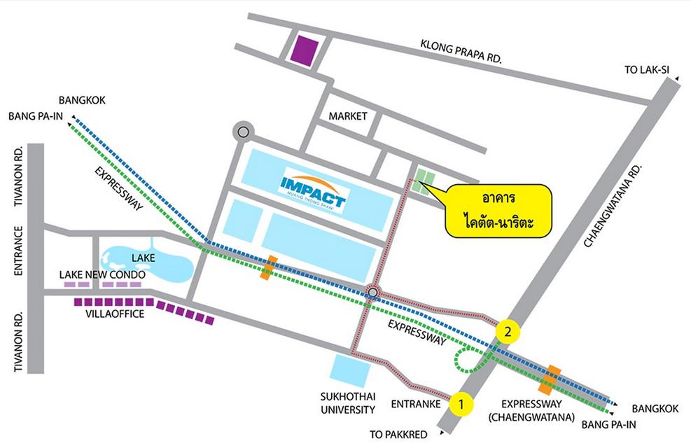 ออฟฟิศให้เช่า สำนักงานให้เช่า ราคาถูก มีหลายขนาด พื้นที่เริ่มต้น 12 - 300 ตารางเมตร ภายในเมืองทองธานี 11